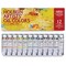 Holbein Artists' Oil Colors - Set of 12, Assorted Colors, 10 ml Tubes